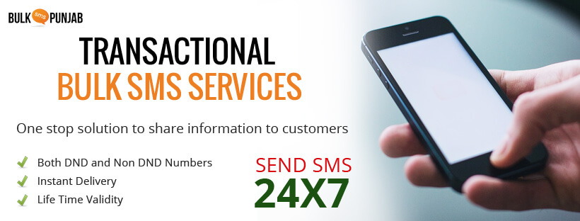 Transactional Bulk SMS Service Provider